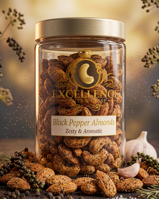 Black Pepper Almonds