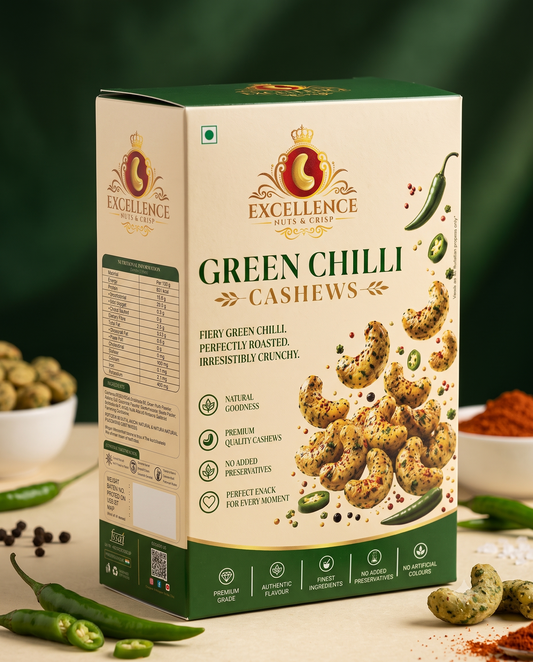 Green Chilli Cashews