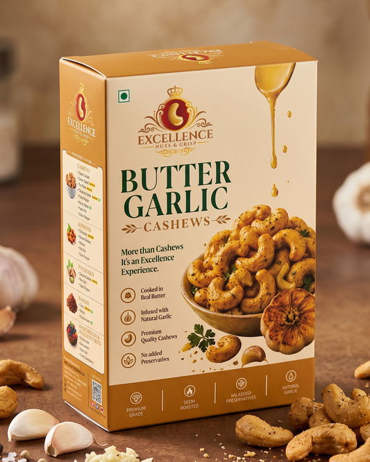 Butter Garlic Cashews
